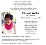 eine Anzeige