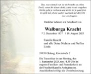 eine Anzeige